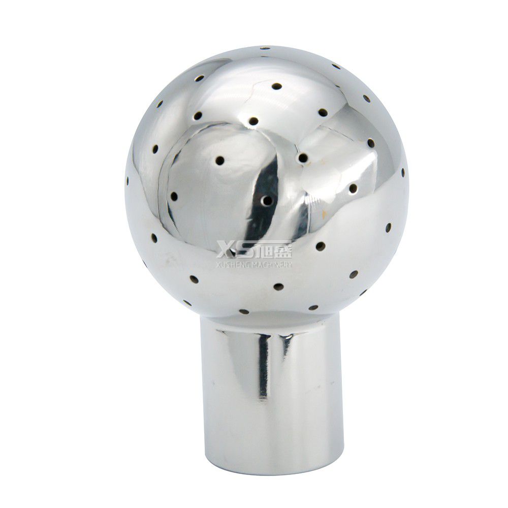 Dn50不鏽鋼Ss304衛生焊接固定清洗球