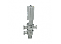 Working principle of sanitary diverter valves