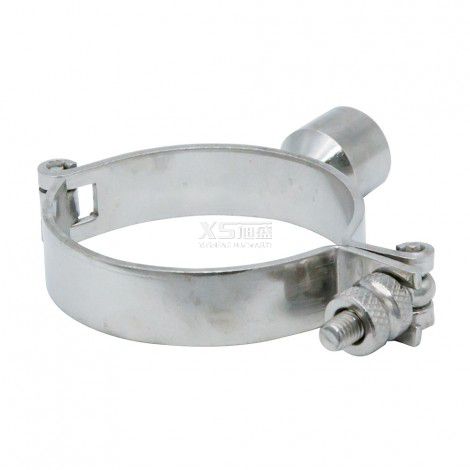 Stainless Steel Sanitary Pipe Clamp Pipe Holder TH1M