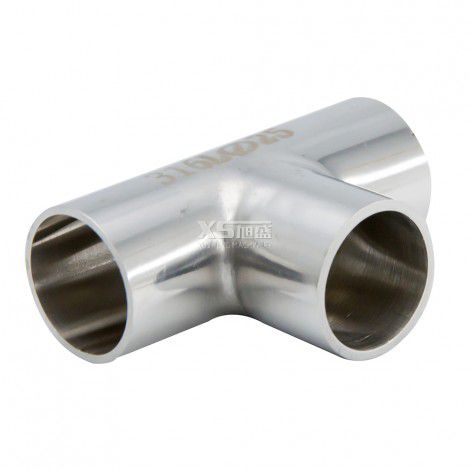 2"SMS Stainless Steel Hygienic Food Grade Welding Equal Tee