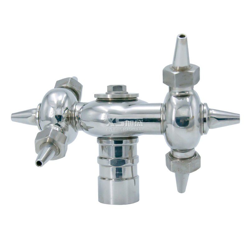 Stainless Steel SS304 Sanitary Female Thread Washing Nozzle