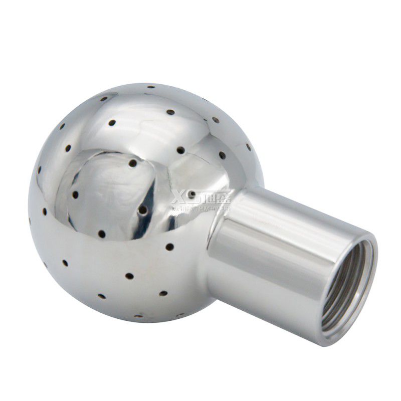 Dn50不锈钢Ss304卫生焊接固定清洗球