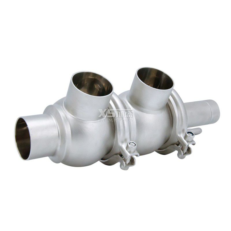 Stainless Steel Manual Flow Control Divert Valve