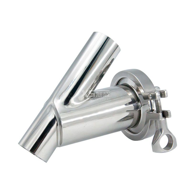 Stainless Steel Sanitary Butt-Weld Y Filter Stainer