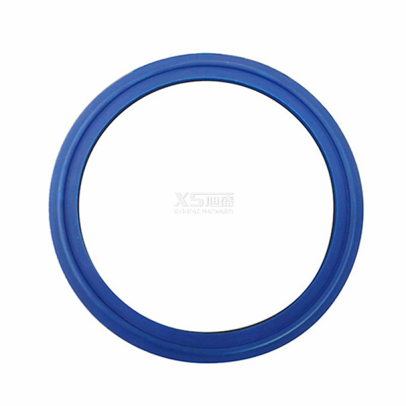 50.8mm Sanitary Detect Tri Clamp Blue BUNA Sealing Ring