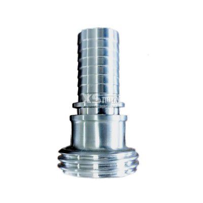 SMS SS304 Stainless Steel Sanitary Male High Pressure Hose Adapter