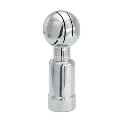 Stainless Steel Sanitary Rotary Threaded Cleaning Ball