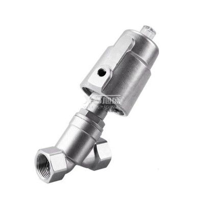 Pneumatical Thread Angle Seat Valve With Stainless Steel Actuator